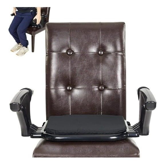 Seat Lifter Chair Assist for Elderly & Adults – Patented Portable Sit-to-Stand Lift Device for Seniors – Stand Assist Aid & Support – Cushioned Transfer & Mobility Aid – Supports 250 lbs