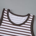 thumbnail image 5 of Fozruso 3 Piece Set Kids Boys Crewneck Striped Tank Tops Basic Undershirts Sleeveless Layering Tee, 5 of 7