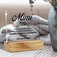 thumbnail image 5 of Best Mimi Gift Mimi Definition Desk Decor Mimi Acrylic Desk Plaque Sign with Wood Stand Home Office Table Desk Sign Keepsake 4x4 Inch, 5 of 6
