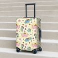thumbnail image 2 of Lsque Turtle Crab Sea Horse Printed Luggage Cover, Travel Luggage Protector,Scratch and Dirt Resistant, Fits 18-32 Inch Luggage - X-Large, 2 of 9
