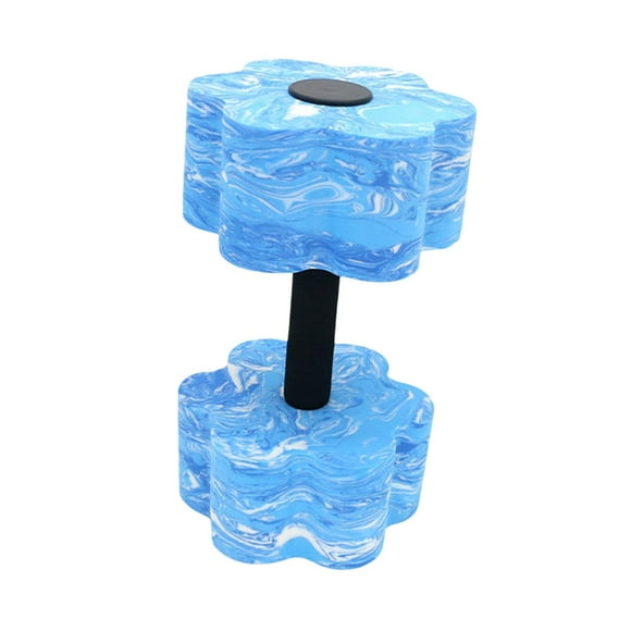 Mídica de ejercicio acuático, mochila acuática, resistencia a la piscina Eva espuma barra acuática para entrenamientos aeróbicos de agua fitness de Azul y
