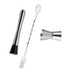 thumbnail image 3 of Juego de batidor de cuchara de cóctel cuchara de bar y jigger ergonómico para cocina ANGGREK Otros, 3 of 8