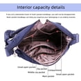 thumbnail image 4 of MINTEGRA Bolso de hombro para mujer, bolso espacioso con múltiples bolsillos, bolso cruzado para mujer, bolso de mano a la moda con asa superior, 4 of 5