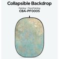 thumbnail image 2 of Glow CBA-PF0005 5x6.5' Fabric Collapsible Backdrop, Floral Painting, 2 of 2