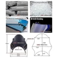 thumbnail image 5 of Cvk Windshield Windscreen For Suzuki Gsx1400 Gsf650 Gsf1200 Gsf1250 Bandit Gs500 Gs500e Tu250 Tu250x St250 Gsf St Tu 250 X Volty, 5 of 5