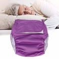 thumbnail image 4 of HLONK Couche en Tissu Douce pour Adultes Réutilisable pour Incontinence chez les Personnes Âgées, Couches sous-Vêtements avec Absorption Maximale pour Hommes Ou Femmes, 4 of 9