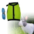 thumbnail image 2 of lionlar Cute Rabbit Harness with Leash Adjustable Buckle Breathable for Puppy Small Pets M, 2 of 8