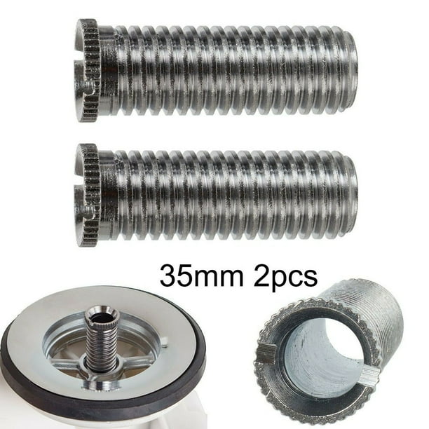 Lierteer 1/2/5pc 35mm 45mm Kitchen Sink Basket Strainer Waste Threaded Screw Connector