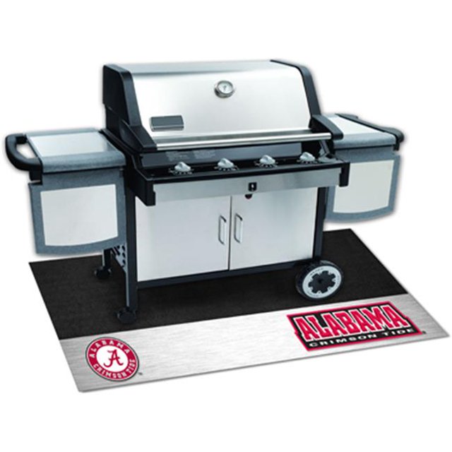 Fanmats 12115 Université d'Alabama Gril Mat 26 Po x 42 Po.