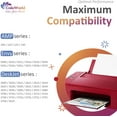 thumbnail image 2 of 65XL Ink Cartridge Compatible for HP 65 Ink Cartridge Combo Pack Black and Color Ink for DeskJet 3772 3752 3755 Envy 5055 5010 5000, 2 of 7