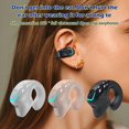 thumbnail image 2 of Auriculares deportivos inalámbricos con reducción de ruido para llamadas inteligentes, 45 mAh, 2 of 10
