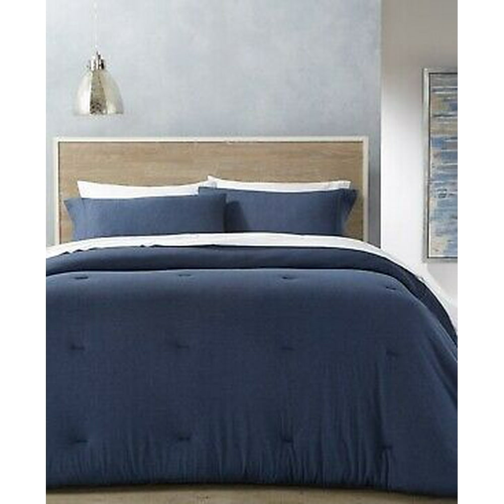 Calvin Klein Modern Cotton Modal 3Pc. Mini Solid Comforter Set KING