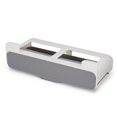 thumbnail image 1 of Estante de plástico para almacenamiento de botellas de condimentos, estante para especias - Gris Baobao, 1 of 5