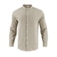 thumbnail image 2 of pstuiky Camisas de invierno de manga larga para hombre, Blusa/camiseta informal a rayas de manga larga con cuello alto y botones para hombre camisetas de hombre s, 2 of 7