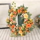 thumbnail image 3 of Guirnalda de puerta floral 16 pulgadas de puerta, 40cm s de peonía Margarita, hermosa Artificial de primavera y verano para de bodas decoración de la Fanmusic Guirnalda de puerta floral, 3 of 7