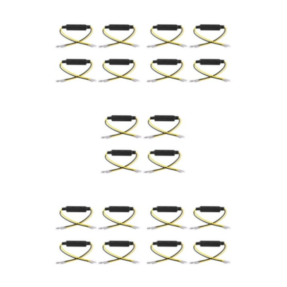 Maytalsory 4 Pcs Résistance de Charge LED Universelle Résout Facilement les Problèmes de Signal de Virage 5 Ensembles