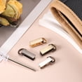 thumbnail image 5 of Uxcell Bag Side Clip Buckles, Metal Purse Suspending Clasp Handbag Chain Strap Connector with D Ring, Light Gold 4 Pcs, 5 of 7