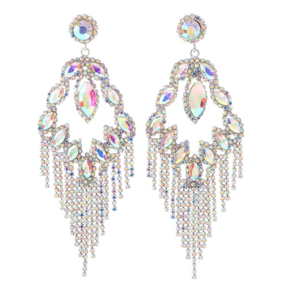 Rhinestone Post Earrings