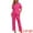 Hot Pink, variant on DARING DIVA Women's 2 Pcs Button Down Pajama Set XS Hot Pink