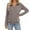 C-Grey69, variant on DHFJKG Long Sleeve Polo Shirts For Women Turndown Collar Solid Color Casual Loose Fit Soft Basic Top Casual Daily Wear