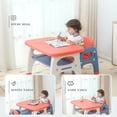 thumbnail image 3 of Muebles para bebés, mesa de estudio con silla, jardín de infantes, mesa y silla de plástico para niños Sincero Hogar, 3 of 6