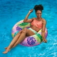 thumbnail image 2 of Bluescape Pink Tropical Inflatable Swim Tube Pool Float, for Kids & Adults, Age 9 & up, Unisex, 2 of 6