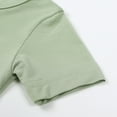 thumbnail image 5 of Emy Dola Bamboo Viscose Baby Romper Short Sleeve Footless Pajamas 2 Way Zipper Summer Sleeper Jumpsuit 0-24 Months, 5 of 5