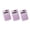 Purple, variant on Whaledi Compactly 8 Digit Calculator With Solar Backups Battery Clear LCD Screen