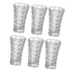 thumbnail image 5 of Copas de vino sin tallo, vasos pequeños de vidrio para jugo de vino, copas creativas para beber vino transparentes para aniversario, 6 uds., 5 of 9