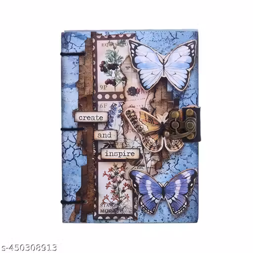 Create & Inspire Print special binding A5 Diary Un-Ruled 200 Pages (Multicolor) 7x5 inch