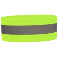 thumbnail image 2 of Brazo, muñeca, tobillo, pierna, bandas, reflector de seguridad ajustable para corredores (4 cm), verde, 2 of 2