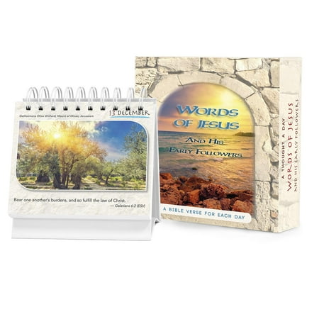 Page Daily Calendar Words of Jesus and His Early Followers: A 365 Day Perpetual Calendar / Daily Desktop Quotebook (Other) ()