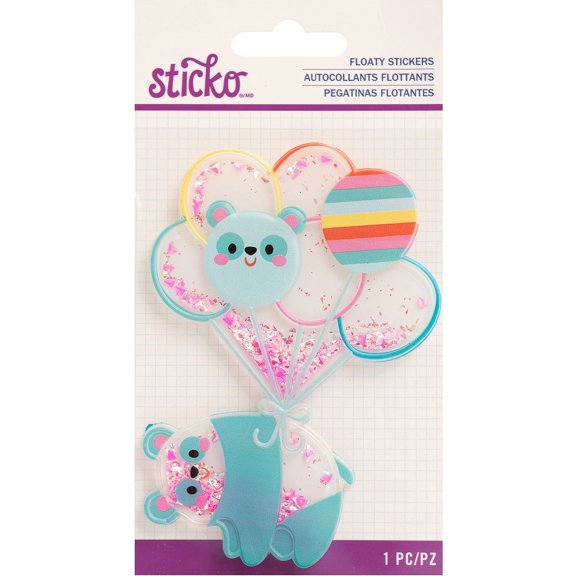 Sticko Floaty Sticker-Animal Balloon