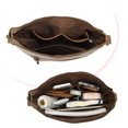 thumbnail image 2 of KouLi Buir Crossbody Purses for Women PU Leather Shoulder Handbags Multi Pockets Straw Weaving Design, 2 of 7