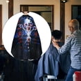 thumbnail image 3 of SharkTRUE Waterproof Cut-Resistant Haircutting Cape: Multi-Color, Comfortable, Professional Grooming Protection, 3 of 8