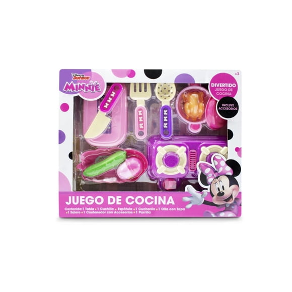 Juego De Cocina Princesas De Disney Con Estufa Para Niñas rosa
