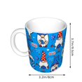 thumbnail image 2 of Yiaed Gnomes in USA Print Ceramics Coffee,Large Handle Design,Extra Large Tea and Coffee Cup for Office and Home Mugs, 2 of 6