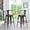 Brown, variant on Modway Promenade Bar Stool Set of 2 in Black