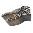 thumbnail image 2 of Scrapbook Stamp Bird Handcarved Brown Stamps For Clay Decorative Blocks, 2 of 3