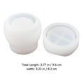 thumbnail image 2 of DEEPCRAFF White Silicone Resin Mold for Handmade Organizers, 1 Set Storage Tank Mold for Crafting, 2 of 8