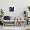 thumbnail image 2 of Stupell Industries Happy Hanukkah Starry Menorah Holiday Painting White Framed Art Print Wall Art, 2 of 7
