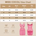 thumbnail image 6 of MISS COCOLI Women's Shapewear Slips for Under Dresses Tummy Control Dress Slips Smoothing Body Shaper, 6 of 6