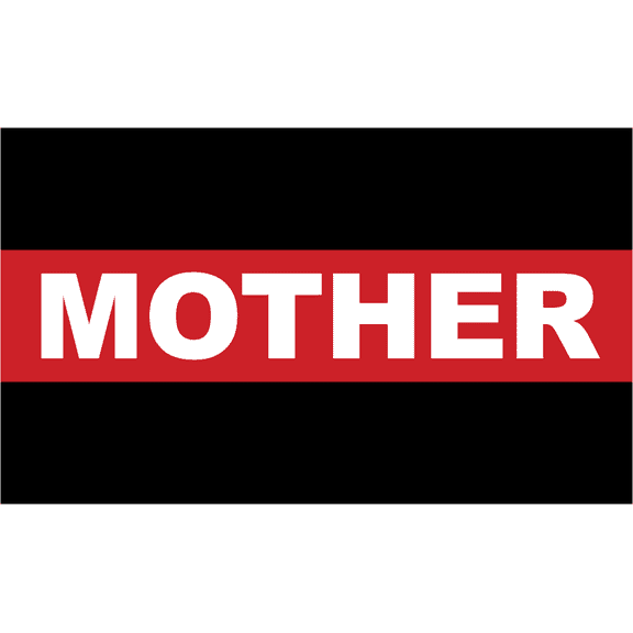3.8 Inch Firefighter Thin Red Line Mother Decal