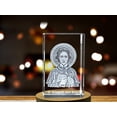thumbnail image 3 of St. Elizabeth Ann Seton | First American-Born Saint Gift | Religious 3D Engraved Crystal, 3 of 6