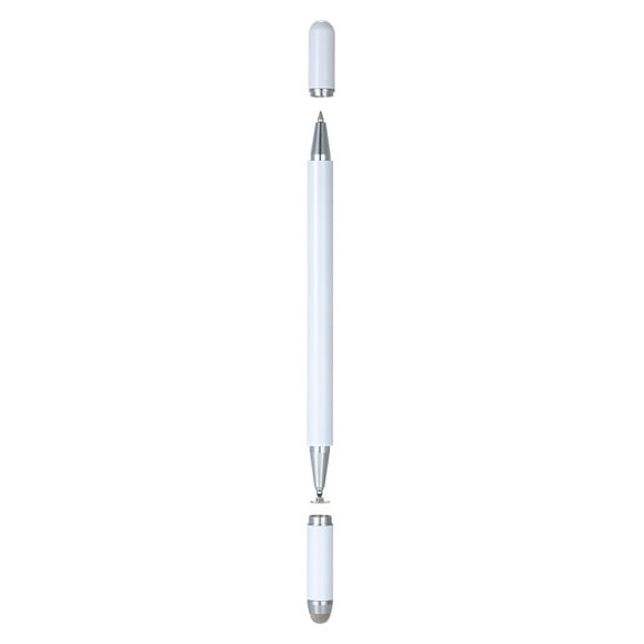 Universal Passive Stylus Pen Capacitive Pen Sensitive Touch Smooth Writing Compatible with Android iOS Systems White