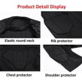 thumbnail image 3 of Padded Compression Shirt Chest Protector Undershirt For Football Soccer Paintball Shirt, 3 of 4