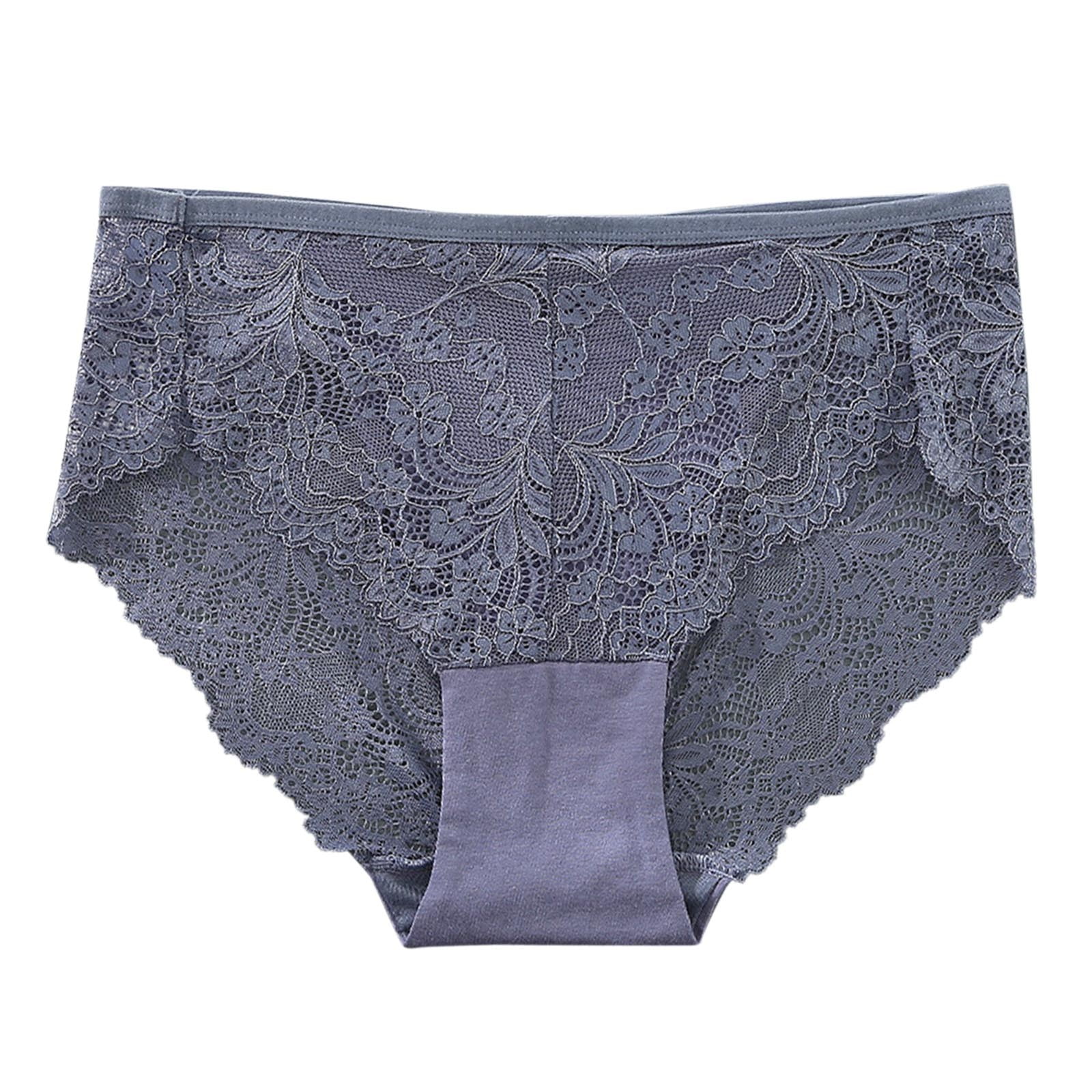 Greyghost 1Pc Womens Lace Panties Underwear Bow Bikini Panty for