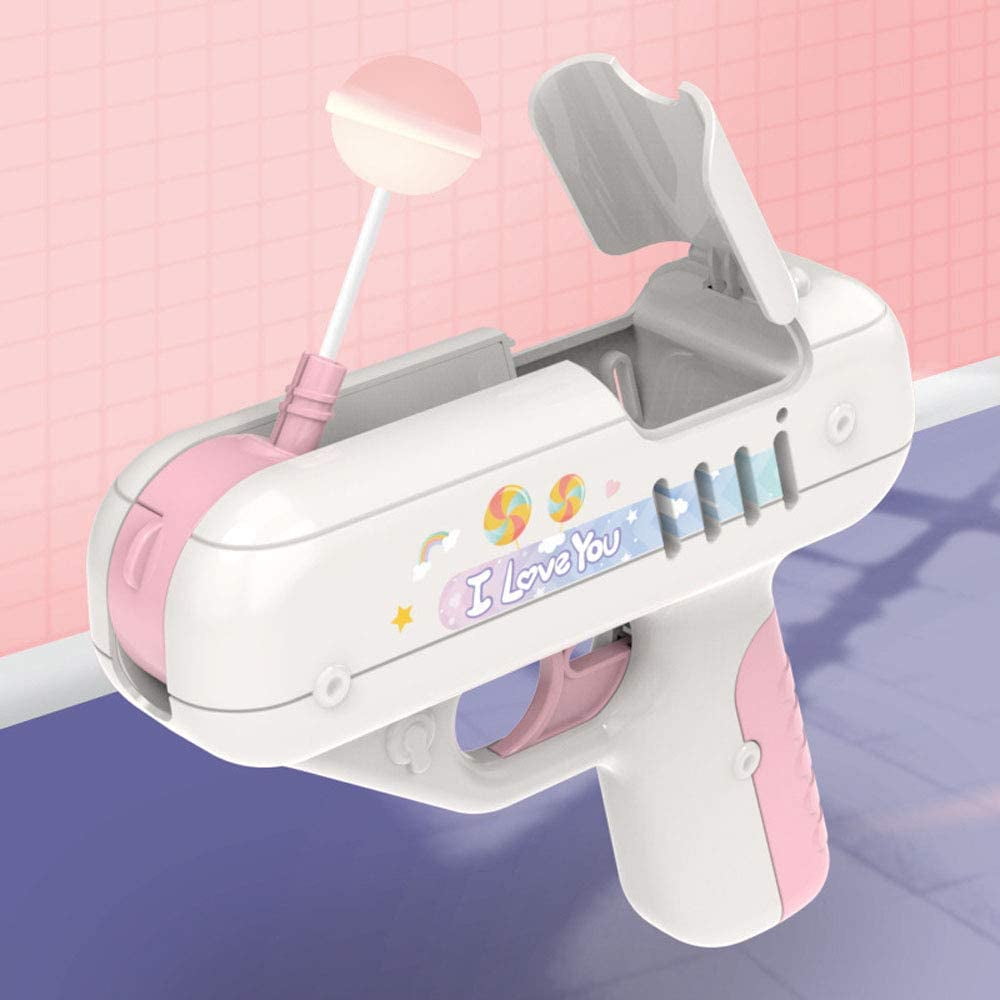 Details about   Lollipop Gun Children's Candy Gun Toy Surprise Creative Boy And Girl Gift Kids 