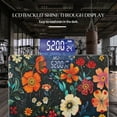 thumbnail image 3 of High Precision Body Weight Scale Smart Bathroom Scales with Large LCD Display(400lbs),Decorative for Bedroom-Vibrant And Colorful Floral Pattern With Various Flowers, 3 of 4
