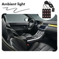thumbnail image 2 of HAMPPLIES 1Pc Car Underglow Kit Black LED Voice Activated Light with USB Socket for Car Use, 2 of 4